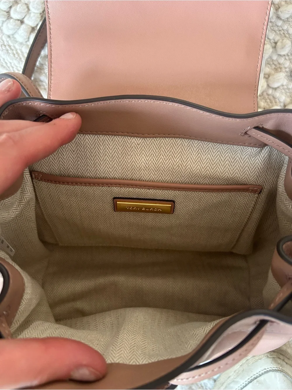 Tory Burch stylish quilted